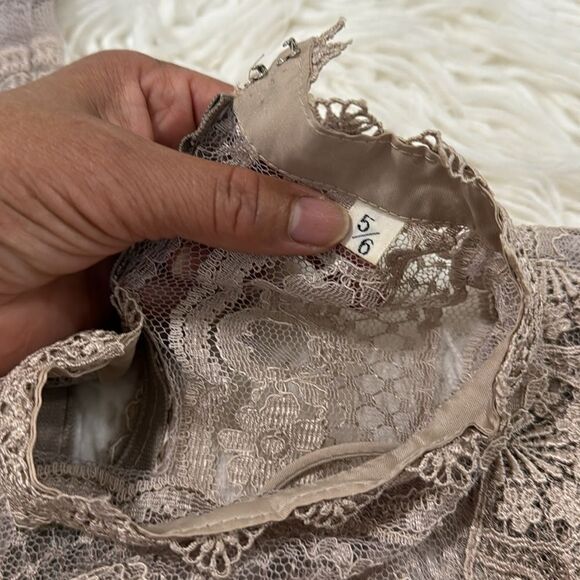 CACHET by BARI PROTAS VINTAGE COTTAGECORE DRESS SIZE 5/6 - Picture 6 of 13